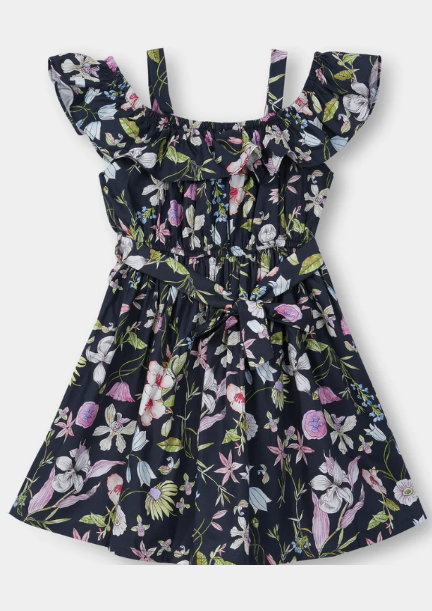 Black Printed Fabric Cotton