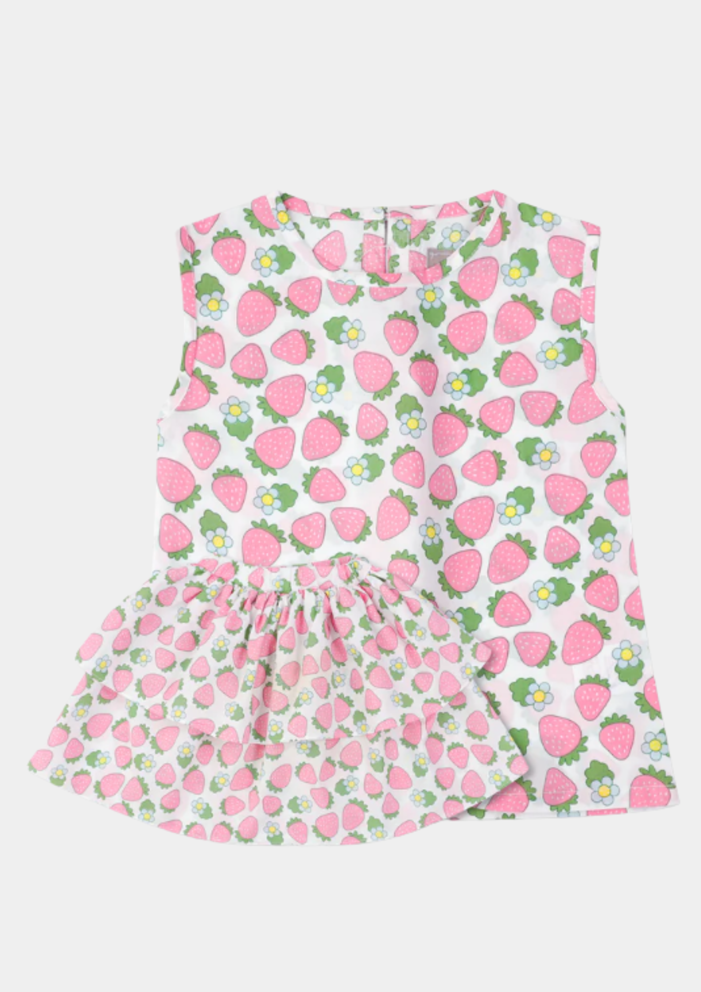 White Print Fabric Cotton